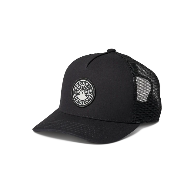 ROARK Station Trucker Snapback Hat Black Men's Hats Roark Revival 