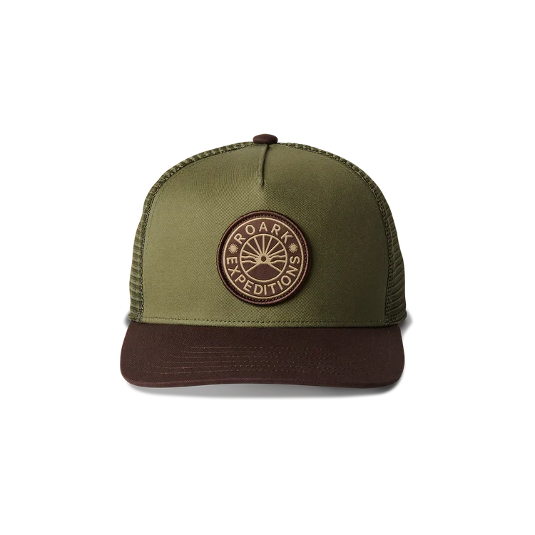 ROARK Station Trucker Snapback Hat Dark Military Men's Hats Roark Revival 