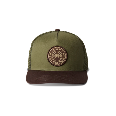 ROARK Station Trucker Snapback Hat Dark Military Men's Hats Roark Revival 