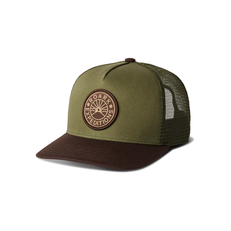 ROARK Station Trucker Snapback Hat Dark Military Men's Hats Roark Revival 