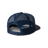ROARK Station Trucker Snapback Hat White/Navy Men's Hats Roark Revival 