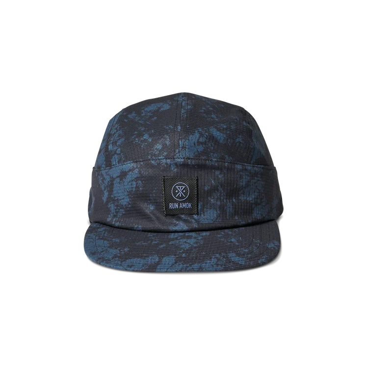 ROARK Run Bless Up Camper Hat Navy Tie Die Men's Hats Roark Revival 