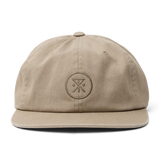 ROARK Made To Fade 6 Panel Washed Fossil Men's Hats Roark Revival 