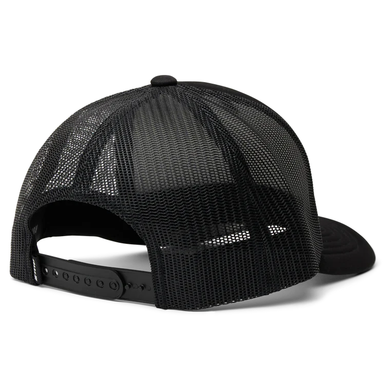 ROARK Foam Trucker Global Hat Black Men's Hats Roark Revival 