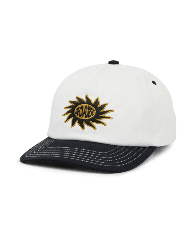 ROARK Journey Snapback Hat White/Black Men's Hats Roark Revival 