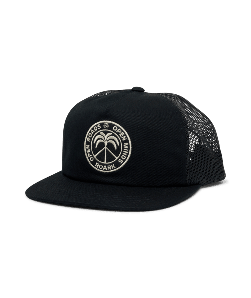 ROARK Journey Trucker Hat Black Men's Hats Roark Revival 