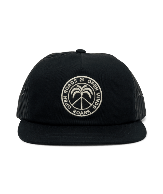 ROARK Journey Trucker Hat Black Men's Hats Roark Revival 