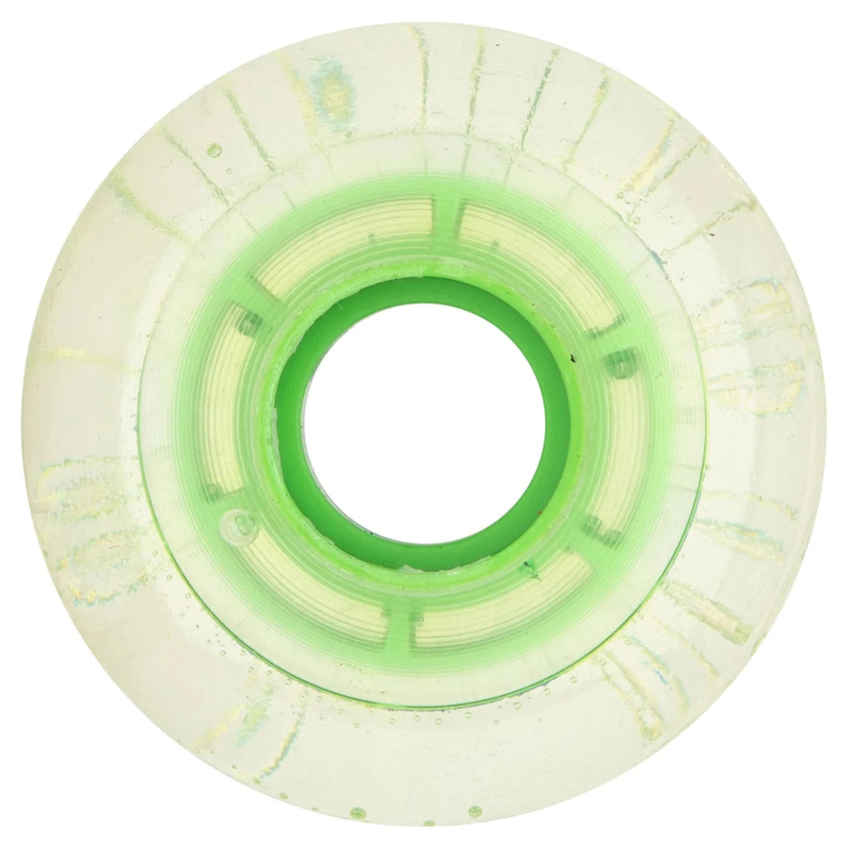 RICTA Clouds Clear Splatter Camo Green 78A 57mm Skateboard Wheels Skateboard Wheels Ricta 