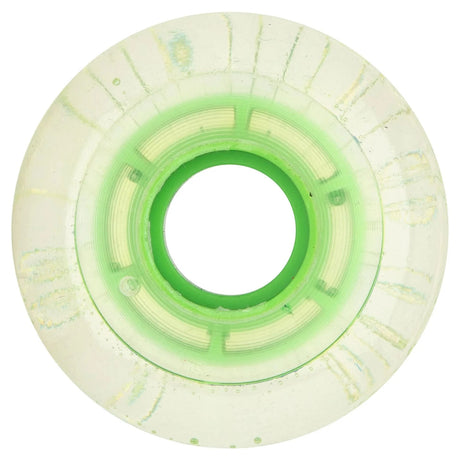RICTA Clouds Clear Splatter Camo Green 78A 57mm Skateboard Wheels Skateboard Wheels Ricta 