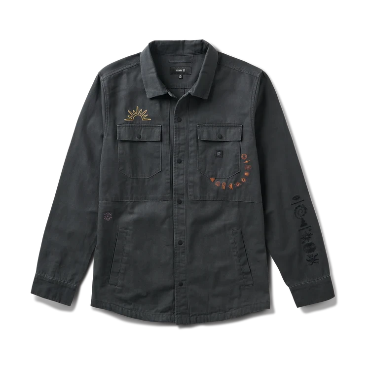 ROARK Hebrides Unlined Jacket Onyx Men's Street Jackets Roark Revival 