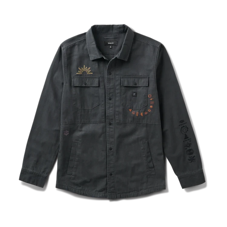 ROARK Hebrides Unlined Jacket Onyx Men's Street Jackets Roark Revival 