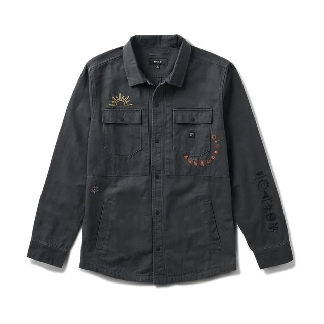 ROARK Hebrides Unlined Jacket Onyx Men's Street Jackets Roark Revival 