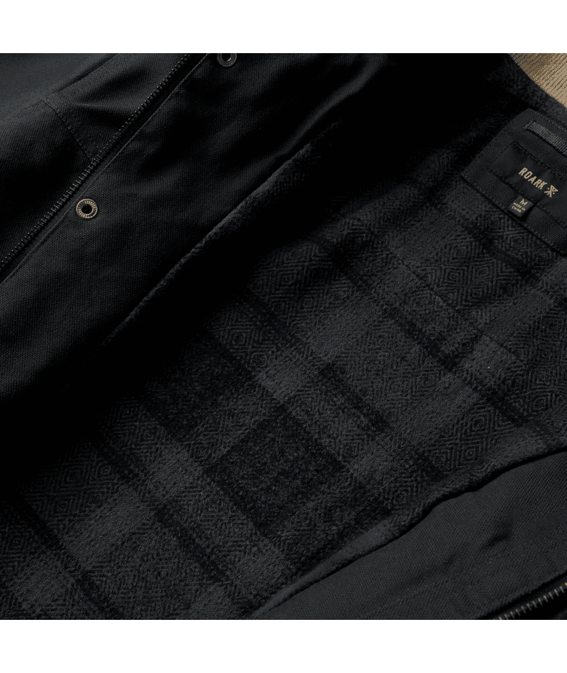 ROARK Open Roads Waxed Canvas Jacket Onyx Men's Street Jackets Roark Revival 