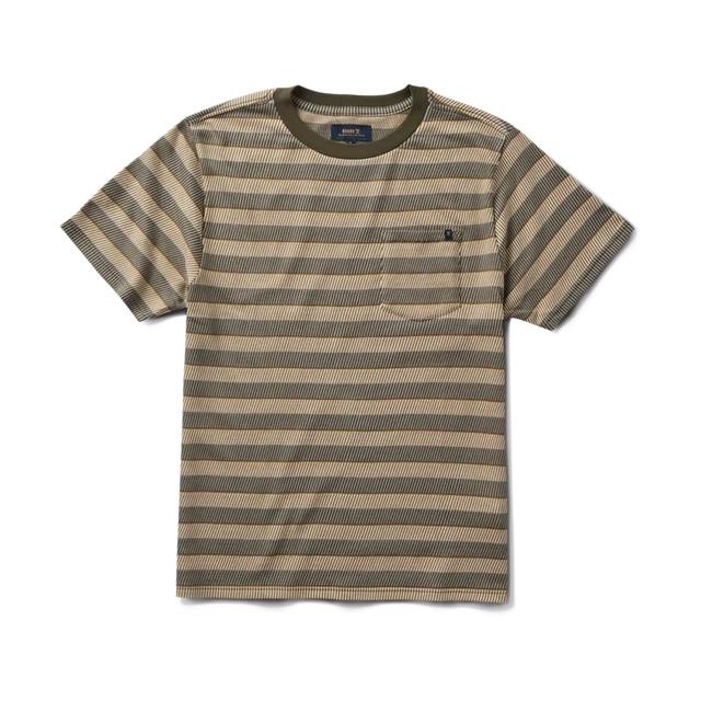 ROARK Journey Jacquard T-Shirt Ghost Grey Men's Short Sleeve T-Shirts Roark Revival 