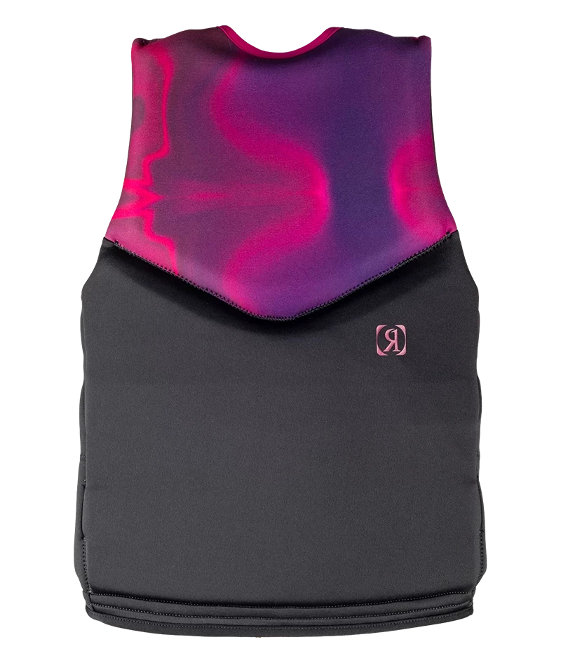 RONIX Teen Prom Queen Capella 3.0 CGA Wake Vest Plum/Black Youth Wake Vests Ronix 