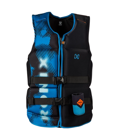 RONIX Atomik Capella 3.0 CGA Wake Vest Black/Slate Blue Men's Wake Vests Ronix 