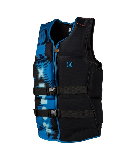 RONIX Atomik Capella 3.0 CGA Wake Vest Black/Slate Blue Men's Wake Vests Ronix 