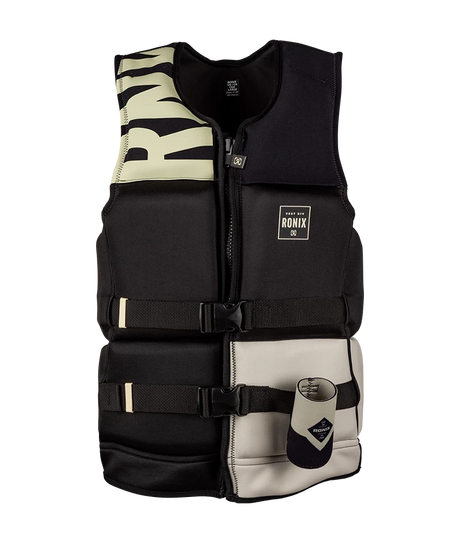 RONIX Highlife Capella 3.0 CGA Wake Vest Black/Sand Men's Wake Vests Ronix 