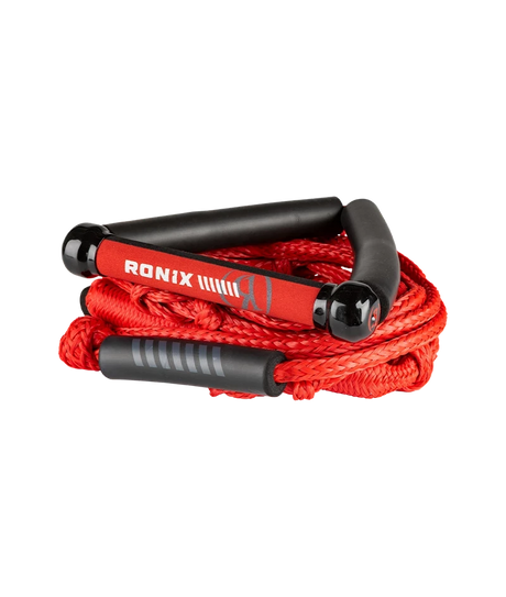 RONIX Bungee Surf Rope With Handle Crimson Red Wakesurf Ropes Ronix 