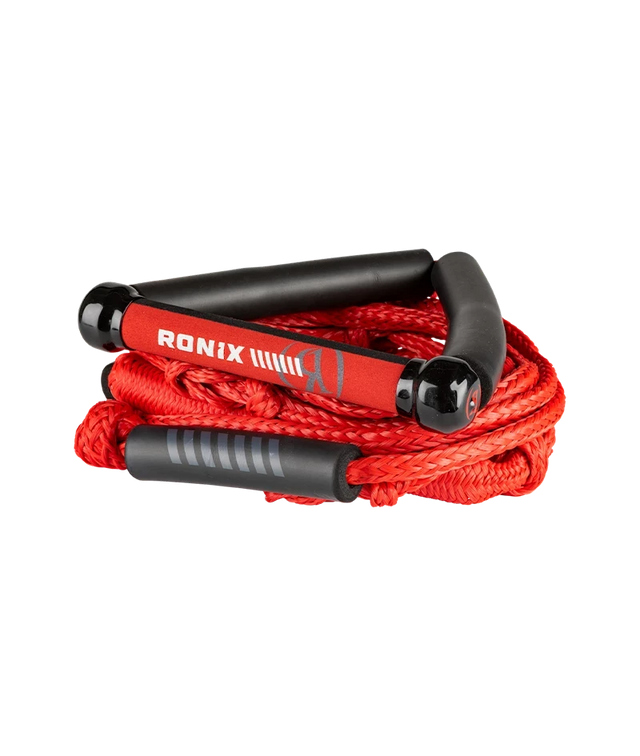 RONIX Bungee Surf Rope With Handle Crimson Red Wakesurf Ropes Ronix 