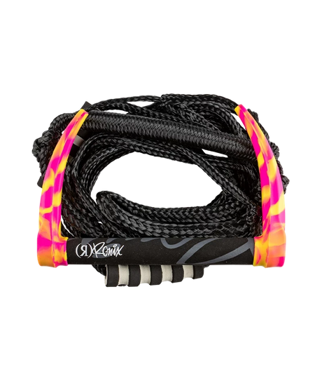 RONIX Silicone Stretch Surf Rope With Handle Tropical Swirl Wakesurf Ropes Ronix 