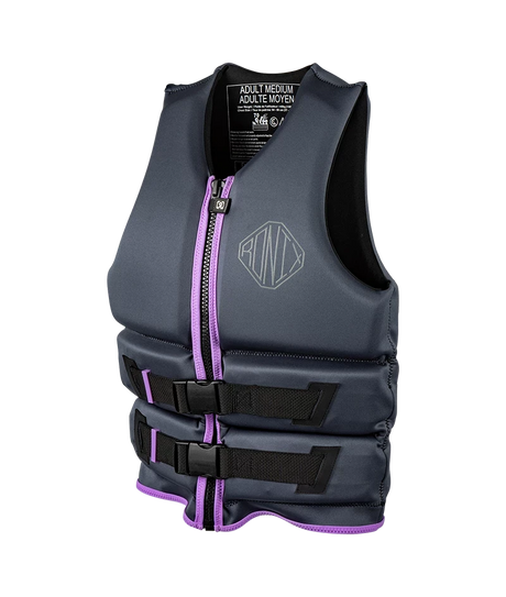RONIX Women's Avalon Yes CGA Wake Vest Ash/Violet Women's Wake Vests Ronix 