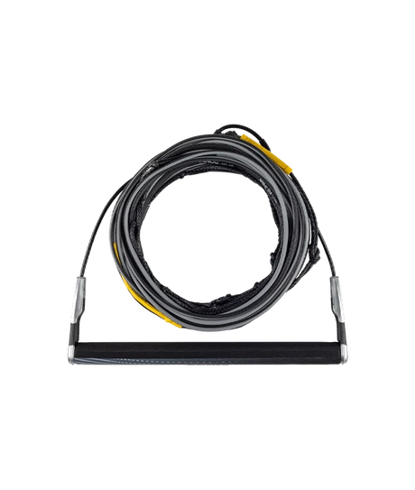 RONIX One Combo Wakeboard Rope and Handle Package Chrome/Black Wakeboard Ropes Ronix 