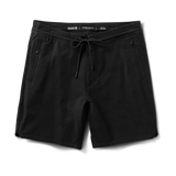 ROARK Layover Traveller 18" Short Black Men's Walkshorts Roark Revival 