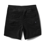 ROARK Layover Traveller 18" Short Black Men's Walkshorts Roark Revival 