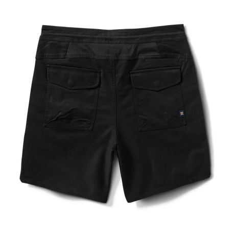 ROARK Layover Traveller 18" Short Black Men's Walkshorts Roark Revival 