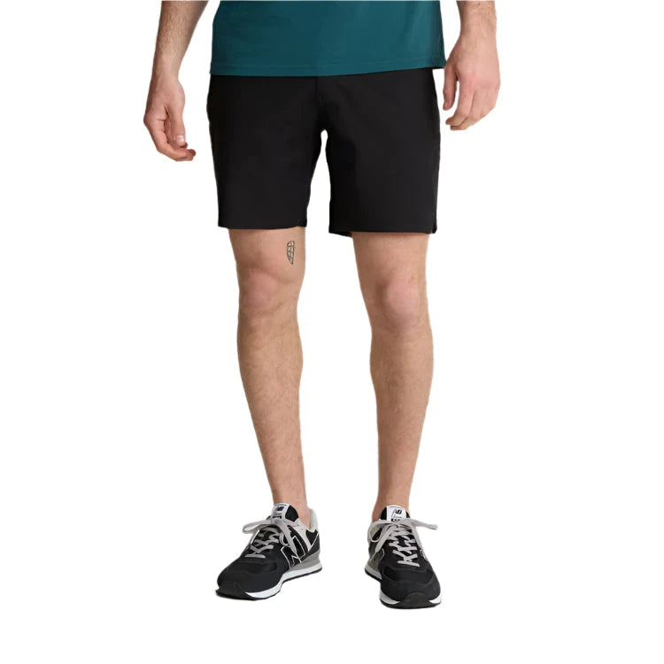 ROARK Layover Traveller 18" Short Black Men's Walkshorts Roark Revival 