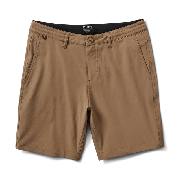ROARK Hytide Hybrid Shorts Dark Khaki Men's Hybrid Shorts Roark Revival 