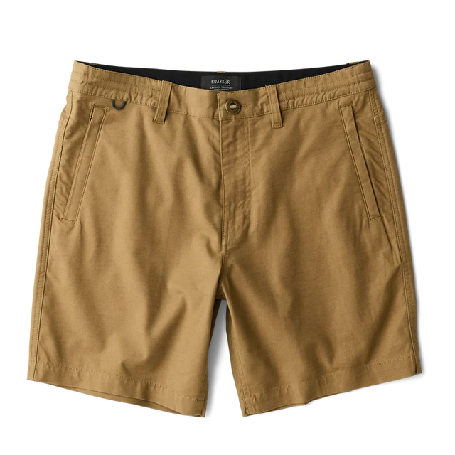 ROARK Layover Pro Traveller Shorts Dark Khaki Men's Walkshorts Roark Revival 