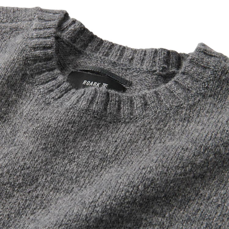 ROARK Nordsman Wool Sweater Charcoal Men's Sweaters Roark Revival 