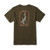 ROARK Hammerhead Organic Cotton T-Shirt Army Men's Short Sleeve T-Shirts Roark Revival 