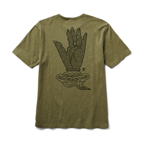 ROARK Rumors Myths Legends Lies T-Shirt Dusty Green Men's Short Sleeve T-Shirts Roark Revival 