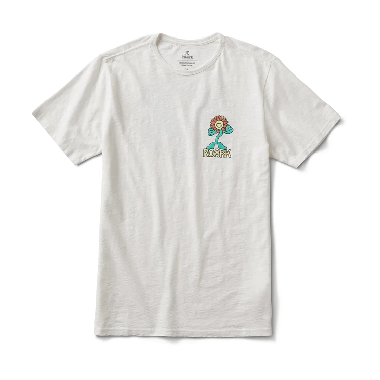 ROARK Destroy Enjoy T-Shirt Off White Men's Short Sleeve T-Shirts Roark Revival 