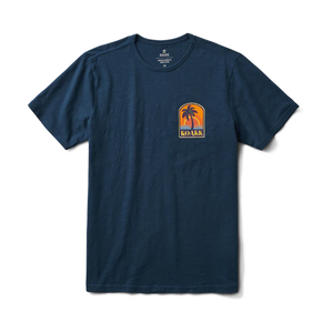 ROARK Unhustle Premium T-Shirt Nannai Blue Men's Short Sleeve T-Shirts Roark Revival 