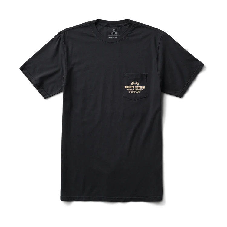 ROARK Bandito Motorio Premium T-Shirt Black Men's Short Sleeve T-Shirts Roark Revival 