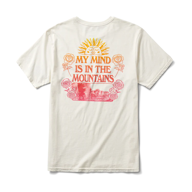 ROARK Mountain Minded Premium T-Shirt Off White Men's Short Sleeve T-Shirts Roark Revival 