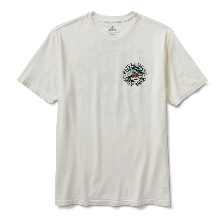 ROARK Forever Roaming T-Shirt Off White Men's Short Sleeve T-Shirts Roark Revival 