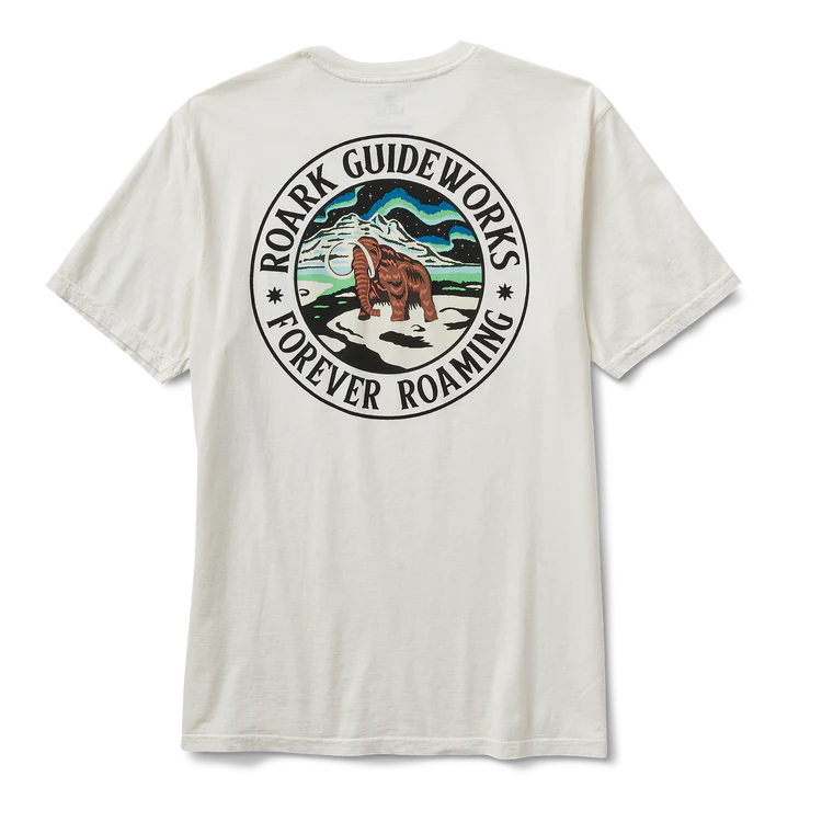 ROARK Forever Roaming T-Shirt Off White Men's Short Sleeve T-Shirts Roark Revival 