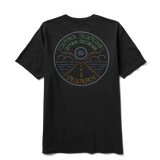 ROARK Open Roads T-Shirt Black Men's Short Sleeve T-Shirts Roark Revival 