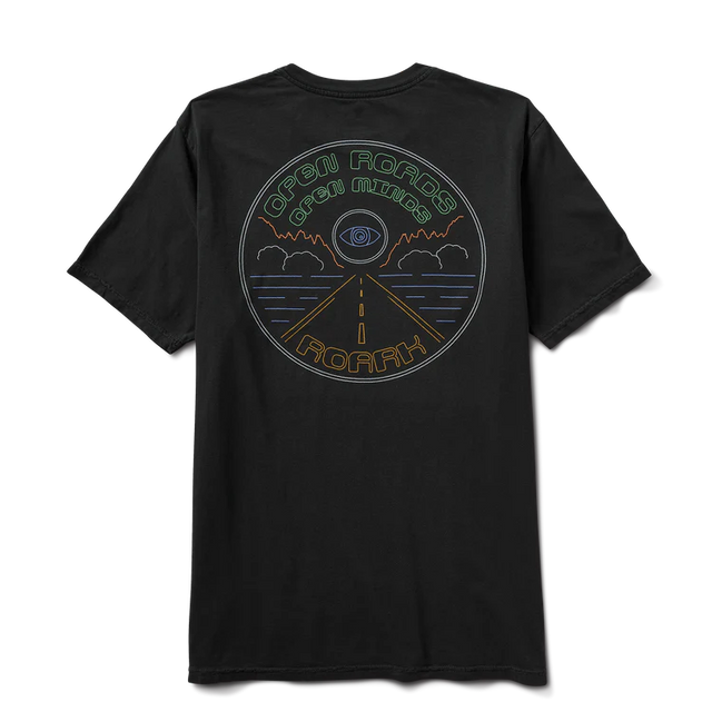 ROARK Open Roads T-Shirt Black Men's Short Sleeve T-Shirts Roark Revival 