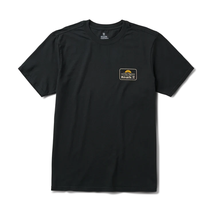 ROARK Earth & Sea Premium T-Shirt Black Men's Short Sleeve T-Shirts Roark Revival 