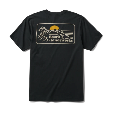 ROARK Earth & Sea Premium T-Shirt Black Men's Short Sleeve T-Shirts Roark Revival 