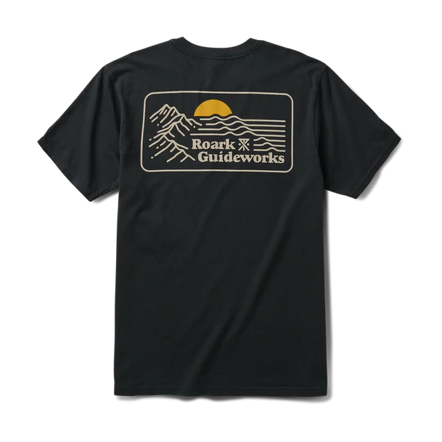 ROARK Earth & Sea Premium T-Shirt Black Men's Short Sleeve T-Shirts Roark Revival 