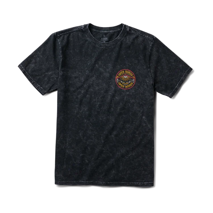 ROARK Open Roads Open Minds Premium T-Shirt Black Men's Short Sleeve T-Shirts Roark Revival 