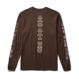 ROARK Tomas Premium Long Sleeve T-Shirt Dark Brown Men's Long Sleeve T-Shirts Roark Revival 