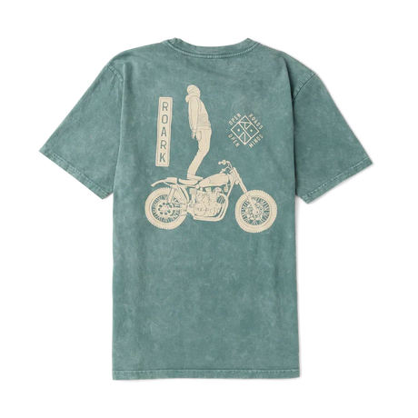 ROARK Ghost Riders Premium T-Shirt Slate Green Men's Short Sleeve T-Shirts Roark Revival 